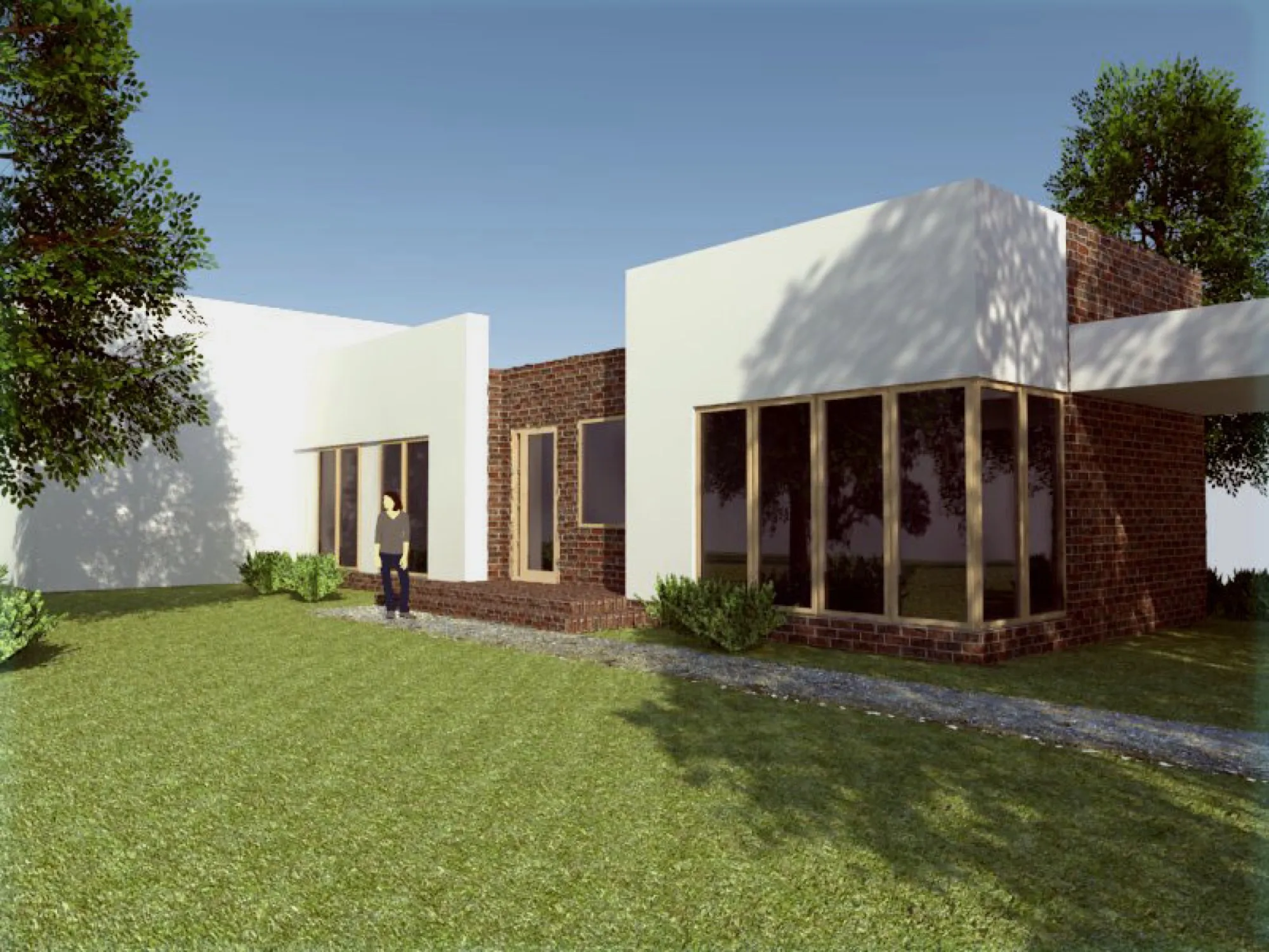 Residential house, Łódź — Single-family housing, AKWADRAT Studio