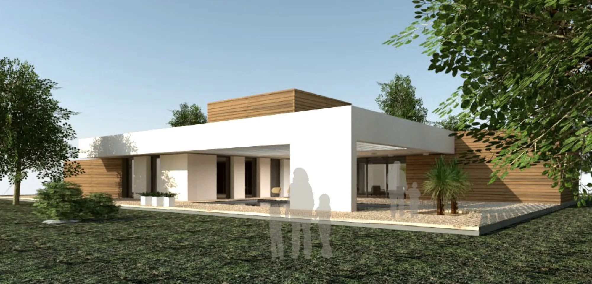 Residential house, Łódź — Single-family housing, AKWADRAT Studio