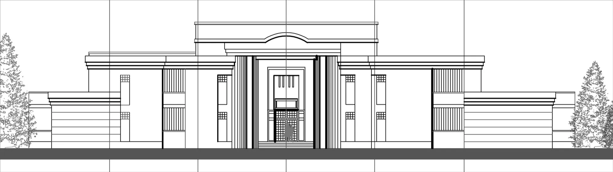 PRZEDWIOŚNIE — multi-family residential development with services — Public & commercial buildings, AKWADRAT Studio