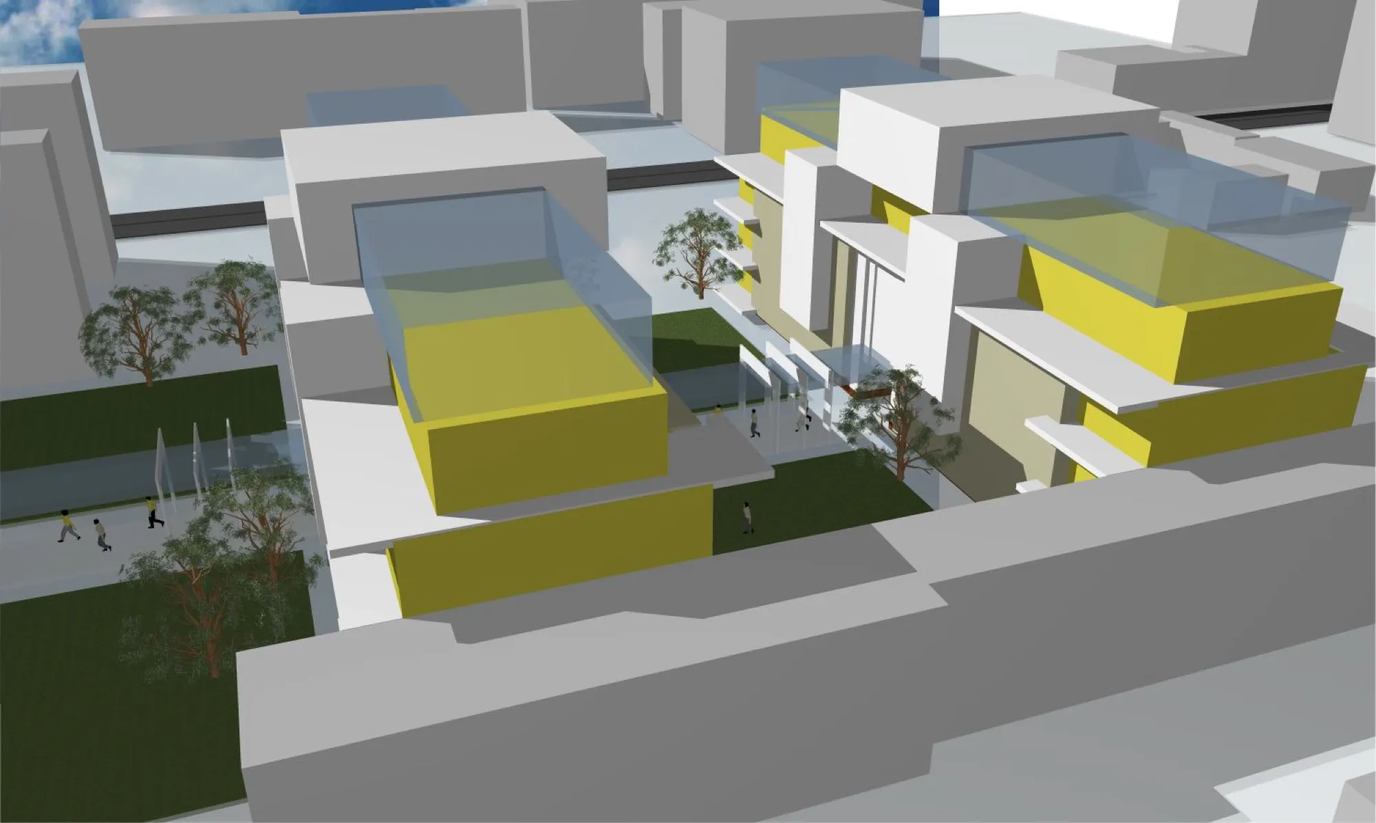 PRZĘDZALNIANA — residential complex with services — Public & commercial buildings (4)