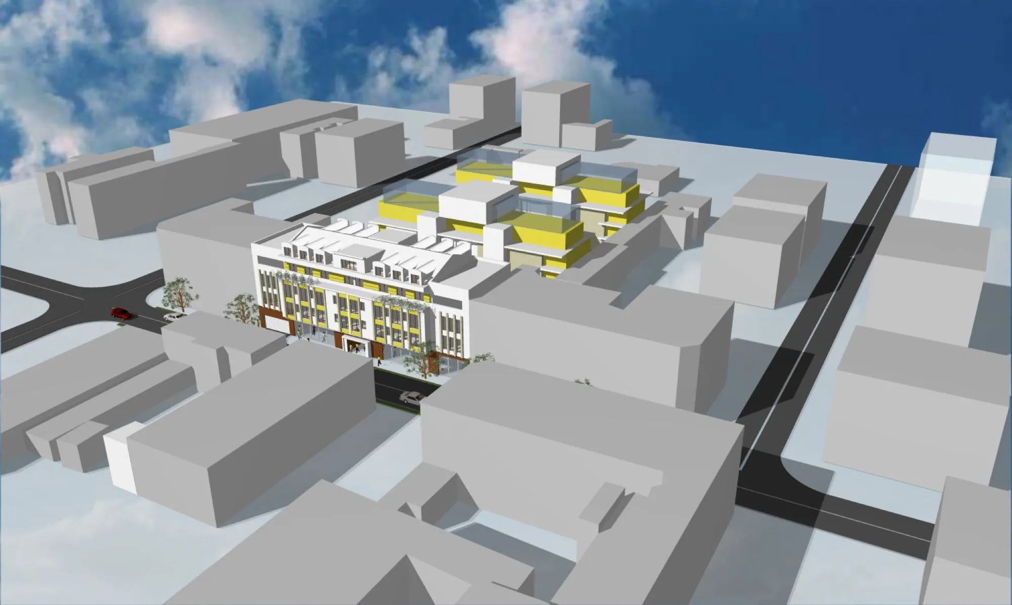PRZĘDZALNIANA — residential complex with services — Public & commercial buildings (5)