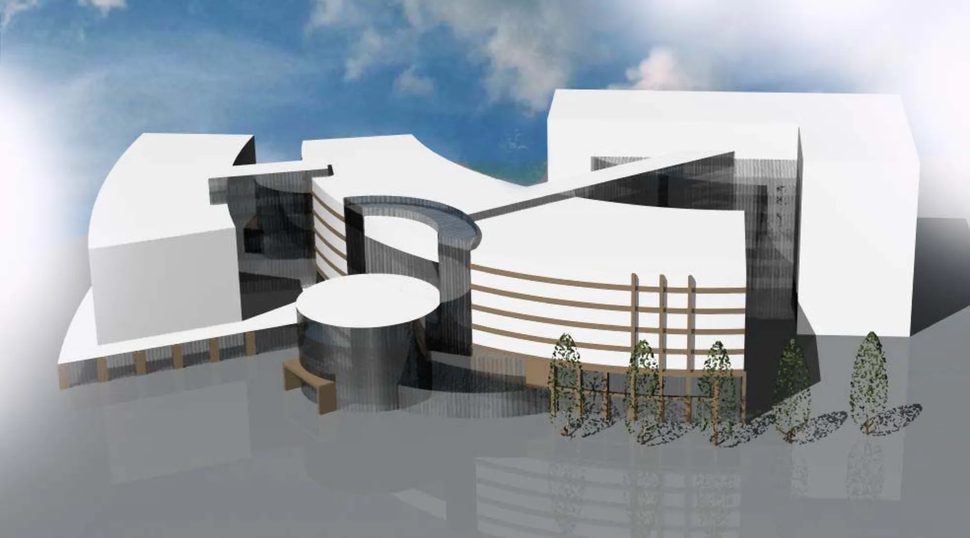 WYDAWNICZA — office building complex, II — Public & commercial buildings, AKWADRAT Studio